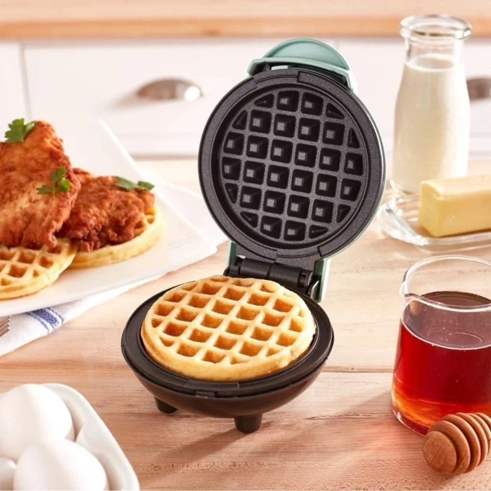 Dash • Mini Waffle Maker • Aqua